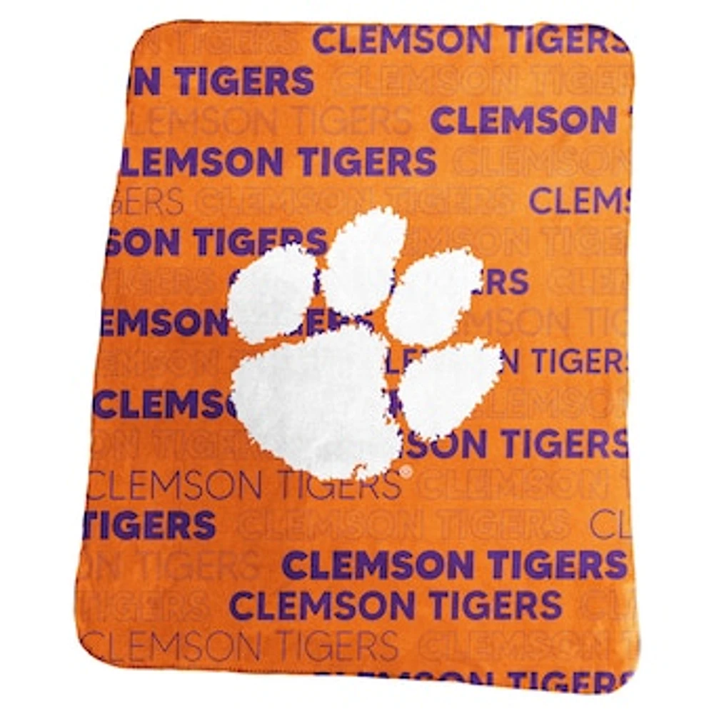 Clemson Tigers 50" x 60" Classic Fleece Blanket