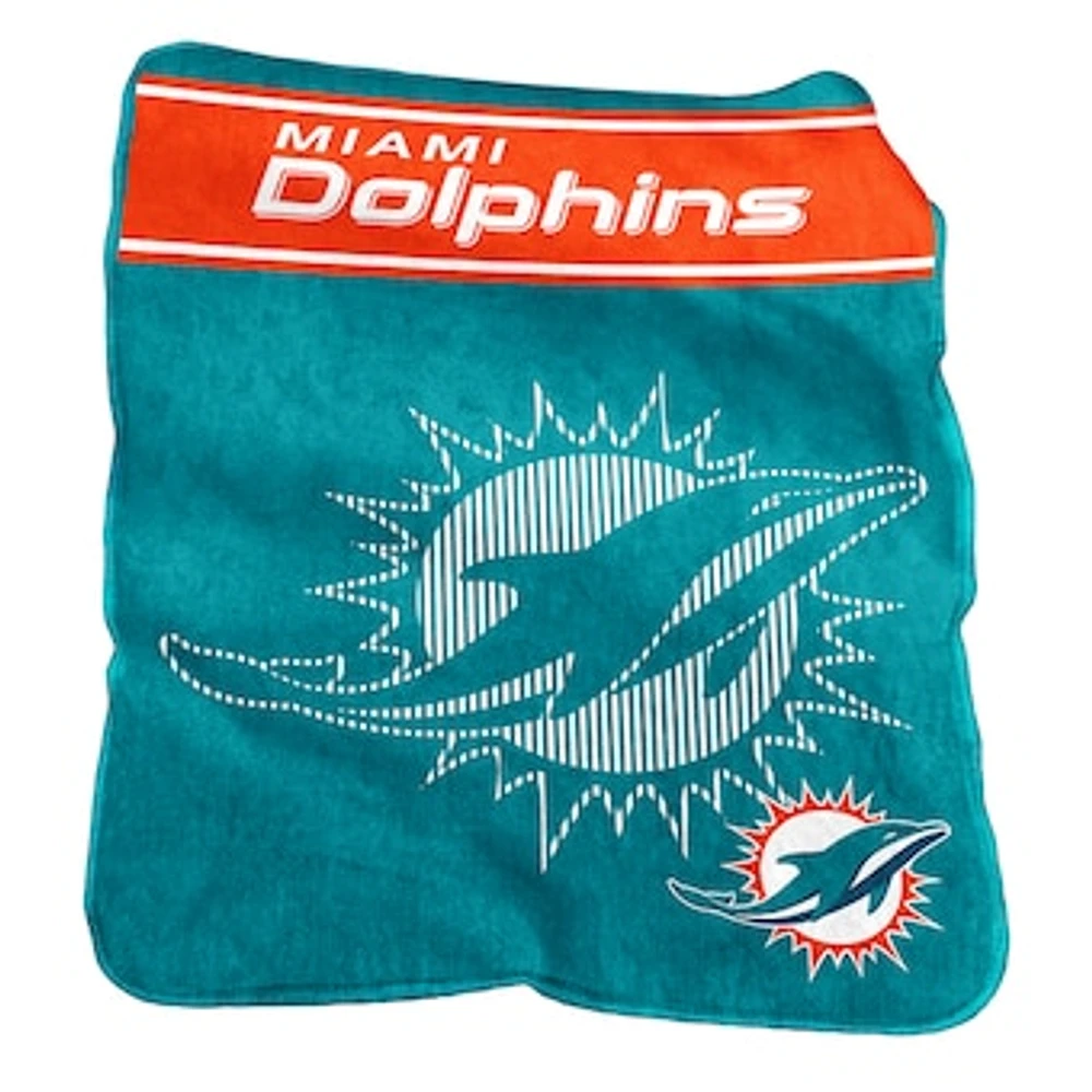 Miami Dolphins 50'' x 60'' Raschel Blanket