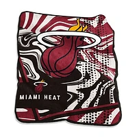 Miami Heat 50" x 60" Raschel Blanket