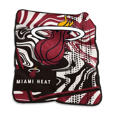 Miami Heat 50" x 60" Raschel Blanket