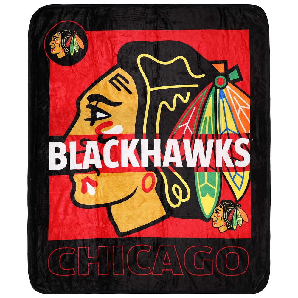 Chicago Blackhawks 50'' x 60'' Raschel Blanket