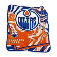 Edmonton Oilers 50" x 60" Raschel Blanket