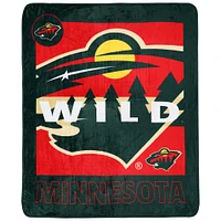 Minnesota Wild 50'' x 60'' Raschel Blanket