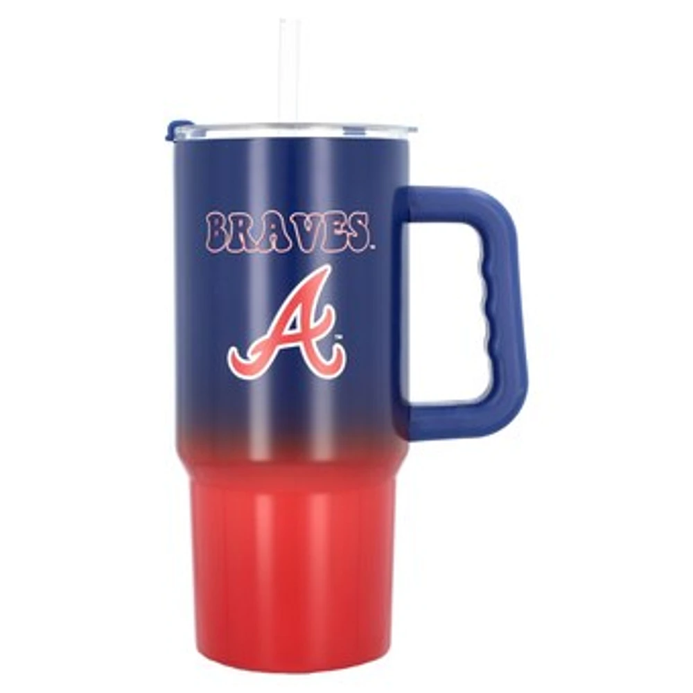 Atlanta Braves 24oz. Ombre Stainless Steel Tumbler