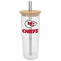 Kansas City Chiefs 24oz. Glass Tumbler