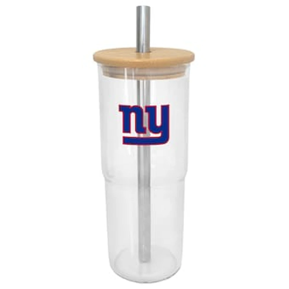 New York Giants 24oz. Glass Tumbler