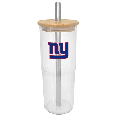 New York Giants 24oz. Glass Tumbler