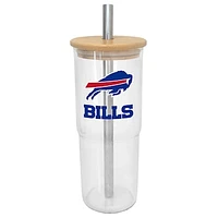 Buffalo Bills 24oz. Glass Tumbler