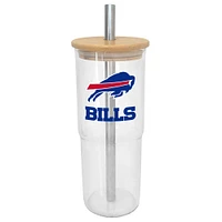 Buffalo Bills 24oz. Glass Tumbler