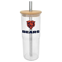 Chicago Bears 24oz. Glass Tumbler