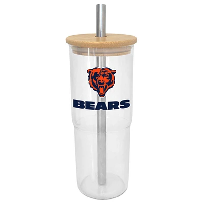 Chicago Bears 24oz. Glass Tumbler