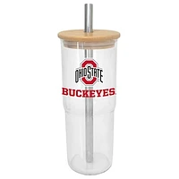 Ohio State Buckeyes 24oz. Glass Tumbler