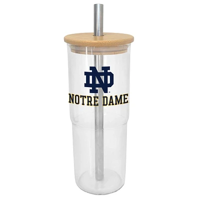 Notre Dame Fighting Irish 24oz. Glass Tumbler