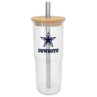 Dallas Cowboys 24oz. Glass Tumbler