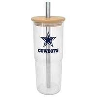 Dallas Cowboys 24oz. Glass Tumbler