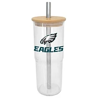 Philadelphia Eagles 24oz. Glass Tumbler