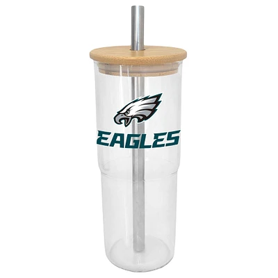 Philadelphia Eagles 24oz. Glass Tumbler