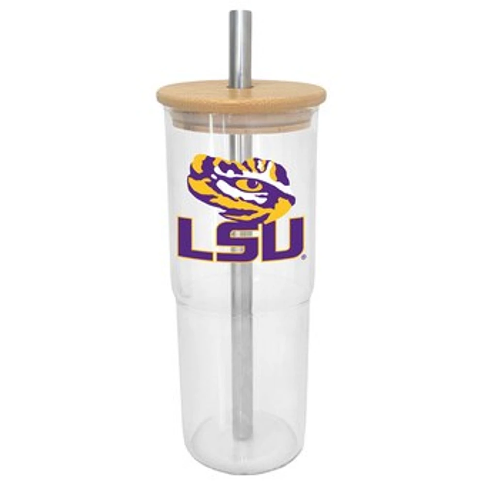 LSU Tigers 24oz. Glass Tumbler