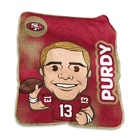 Brock Purdy San Francisco 49ers 50" x 60" Emoji Blanket