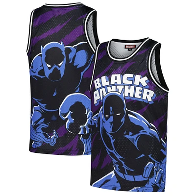 Youth  Black Panther Big Print Mesh Fashion Jersey