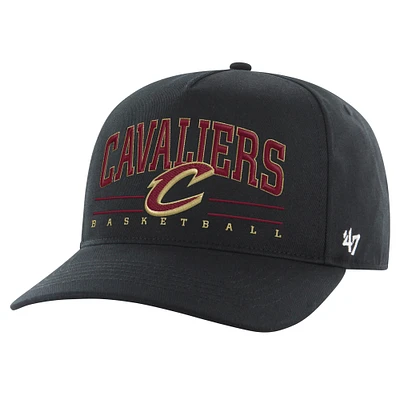 Men's '47 Black Cleveland Cavaliers Core Roscoe Hitch Adjustable Hat