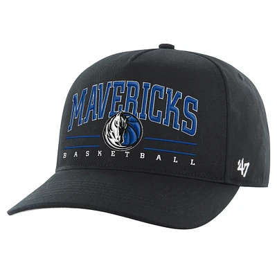 Men's '47 Black Dallas Mavericks Core Roscoe Hitch Adjustable Hat