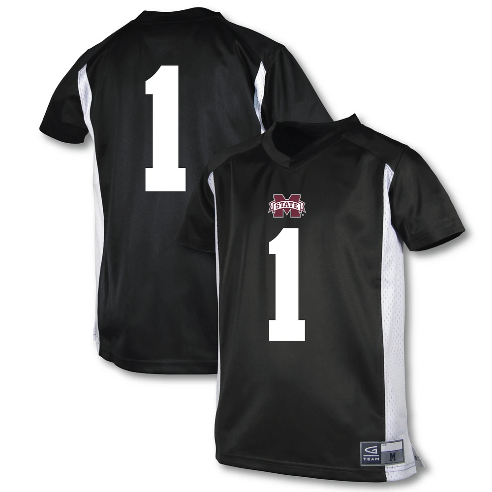 Youth Garb #1 Black Mississippi State Bulldogs Football Jersey