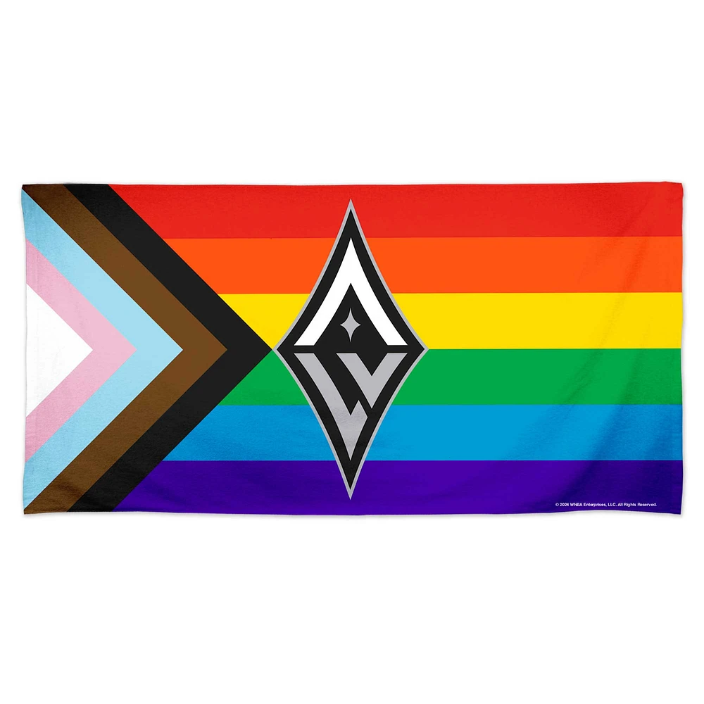 WinCraft Las Vegas Aces 30" x 60" Pride Beach Towel