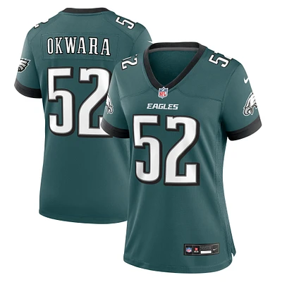 Women's Nike Julian Okwara Midnight Green Philadelphia Eagles Game Jersey