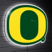 Oregon Ducks LED Team Logo Shaped Lighted Wall Sign