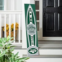 New York Jets 47" Surfboard Summer Porch Leaner Welcome Wall Sign