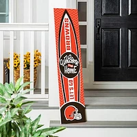 Cleveland Browns 47" Surfboard Summer Porch Leaner Welcome Wall Sign
