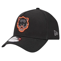 Men's New Era Black Detroit Tigers Tonal Pop 9FORTY A-Frame Adjustable Hat