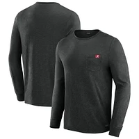 Men's J. Palmer Black Alabama Crimson Tide In-The-Pocket Long Sleeve T-Shirt