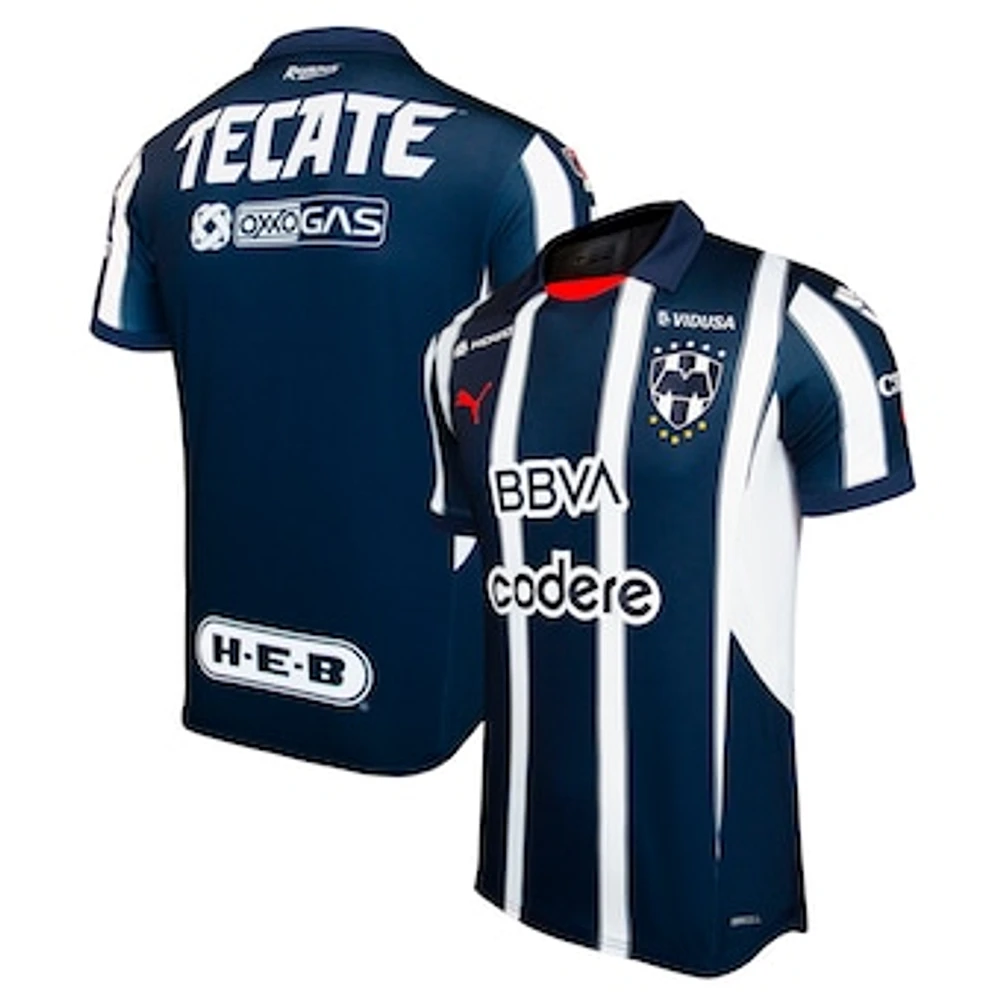 Men's Puma Navy CF Monterrey 2024/25 Home Authentic Jersey