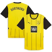 Men's Puma Yellow Borussia Dortmund 2024/25 Home Authentic Jersey