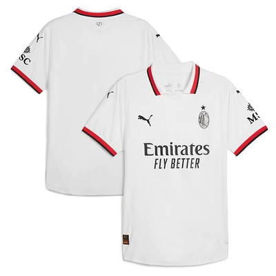 Men's Puma White AC Milan 2024/25 Away Authentic Jersey