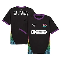 Men's Puma Black St. Pauli 2024/25  Replica Third Jersey