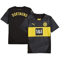 Men's Puma Black Borussia Dortmund 2024/25 Away Replica Jersey