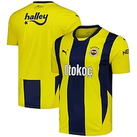 Men's Puma Yellow Fenerbahce SK 2024/25 Home Replica Jersey