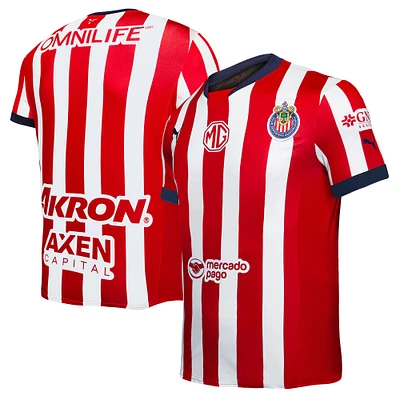 Youth Puma Red Chivas 2024/25 Home Replica Jersey