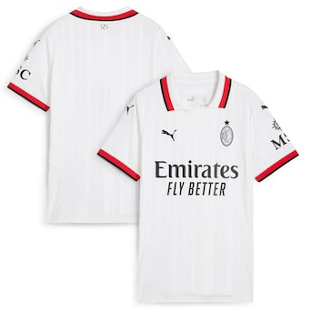 Women's Puma White AC Milan 2024/25 Away Replica Jersey