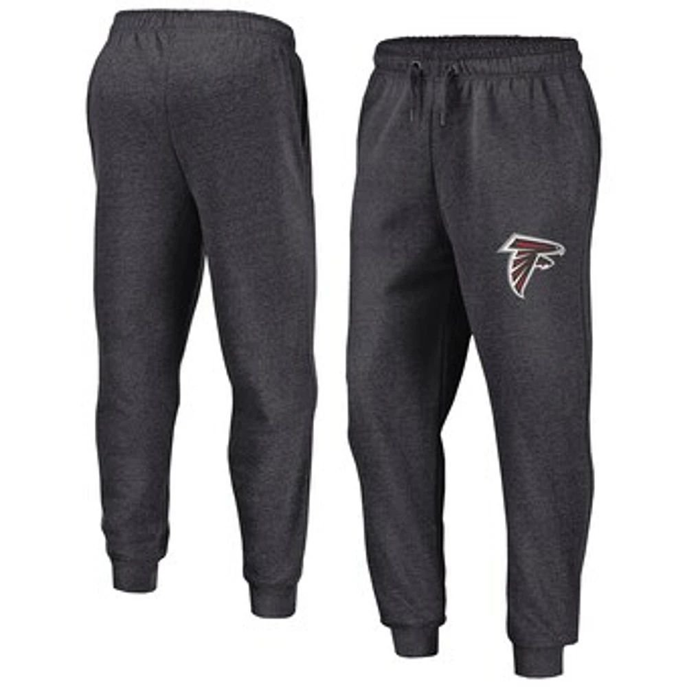 Men's Fanatics  Heather Charcoal Atlanta Falcons Boost Fleece Joggers