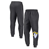 Men's Fanatics  Heather Charcoal Los Angeles Rams Boost Fleece Joggers