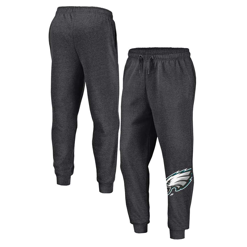 Men's Fanatics  Heather Charcoal Philadelphia Eagles Boost Fleece Joggers