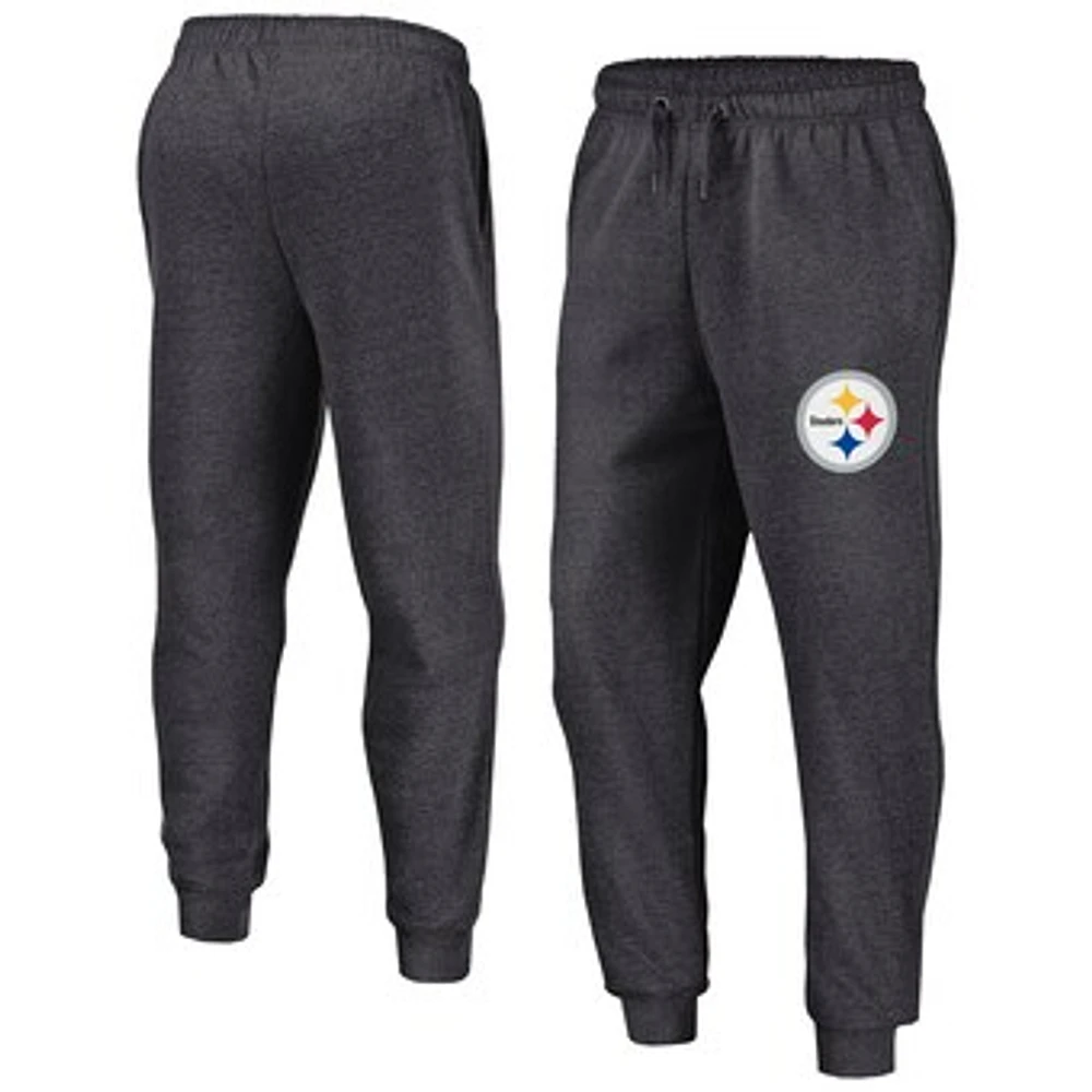 Men's Fanatics  Heather Charcoal Pittsburgh Steelers Boost Fleece Joggers