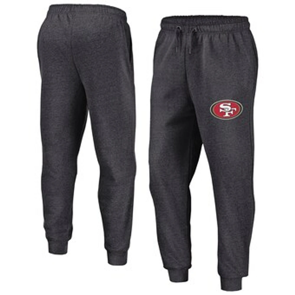 Men's Fanatics  Heather Charcoal San Francisco 49ers Boost Fleece Joggers