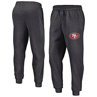 Men's Fanatics  Heather Charcoal San Francisco 49ers Boost Fleece Joggers