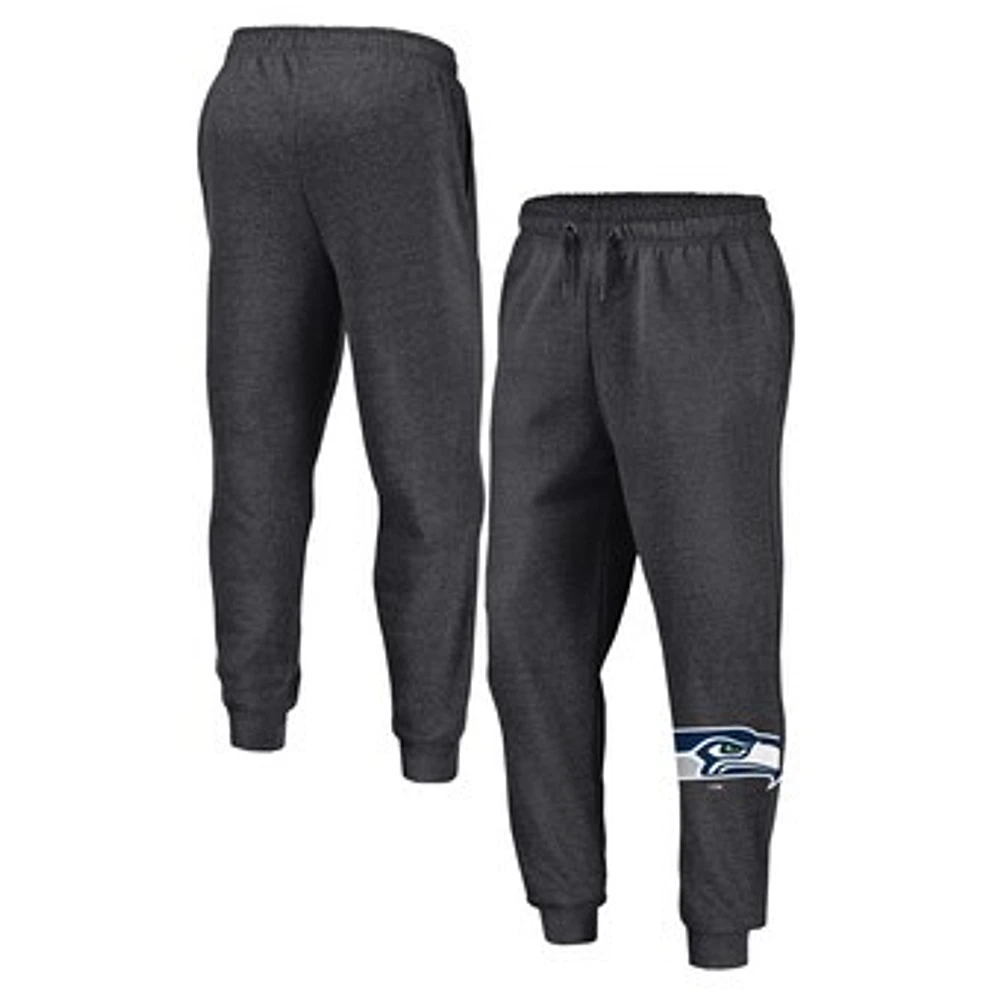 Men's Fanatics  Heather Charcoal Seattle Seahawks Boost Fleece Joggers