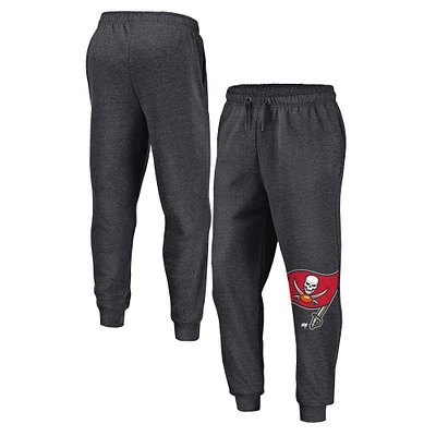 Men's Fanatics  Heather Charcoal Tampa Bay Buccaneers Boost Fleece Joggers